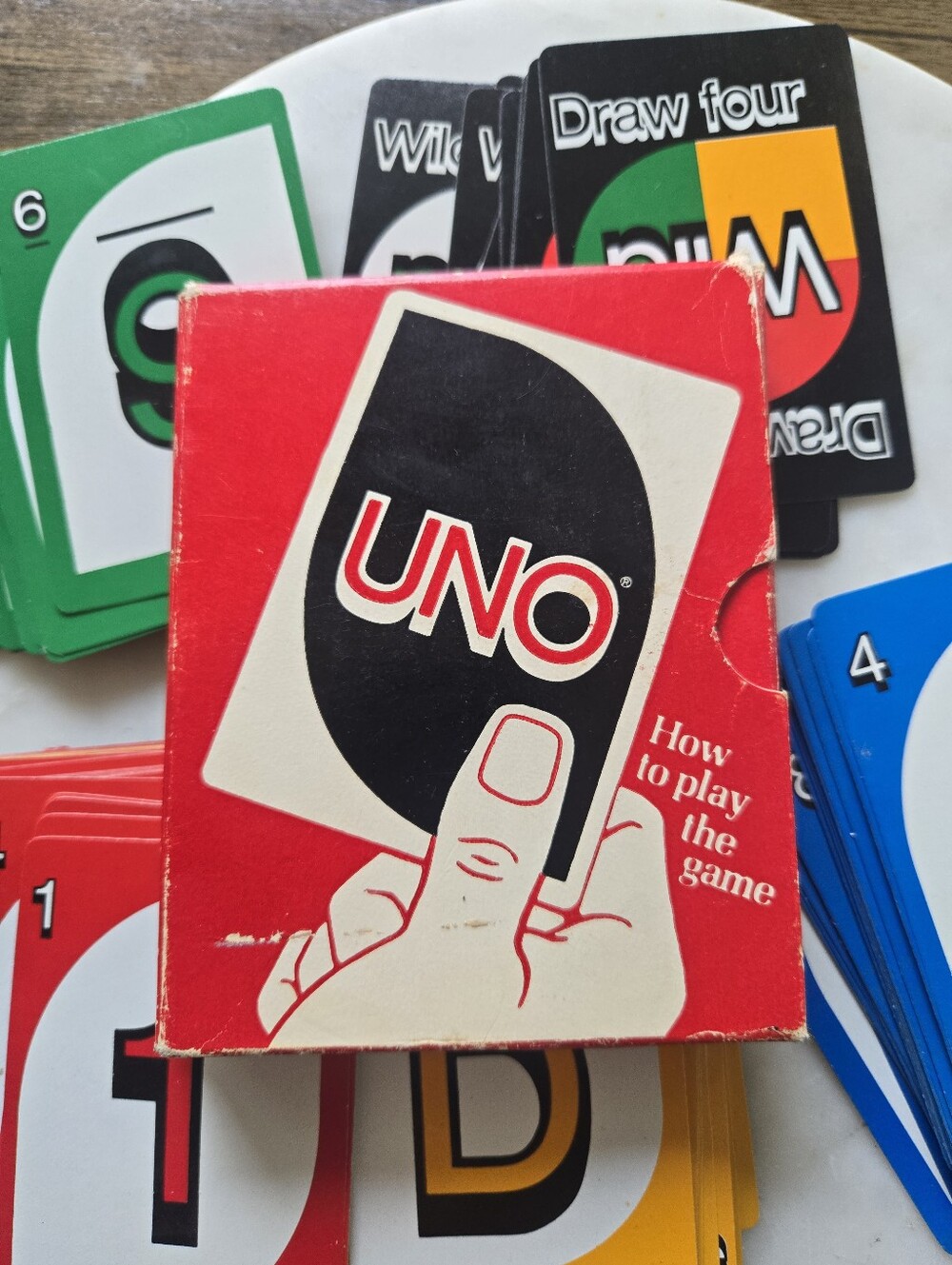 Vintage UNO 1973 Set Card Game
